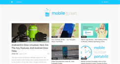 Desktop Screenshot of mobilegyaan.com