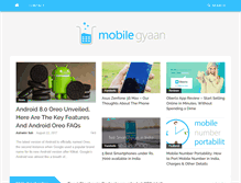 Tablet Screenshot of mobilegyaan.com